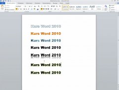 Wydawnictwo Strefa Kursów Kurs Word 2010 esencja