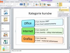 Wydawnictwo Strefa Kursów Kurs PowerPoint 2010 esencja